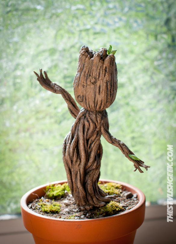 Baby Groot Statue DIY