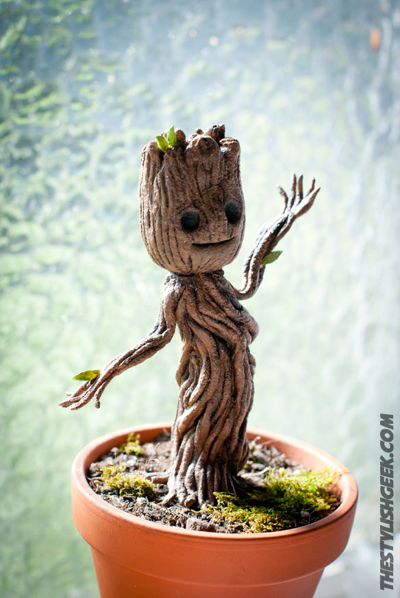 Baby Groot Statue