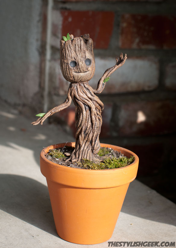 Baby Groot Statue DIY