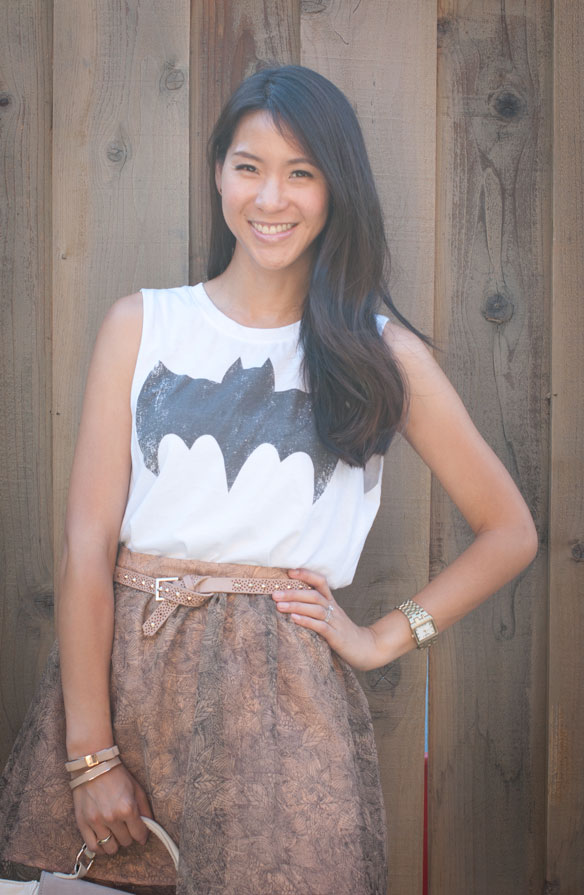 Batman tank with skirt