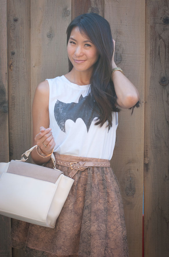 Batman tank with skirt