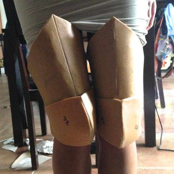 Ornstein Worbla Thigh Armor