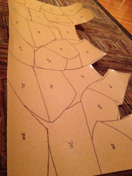 Worbla pattern making