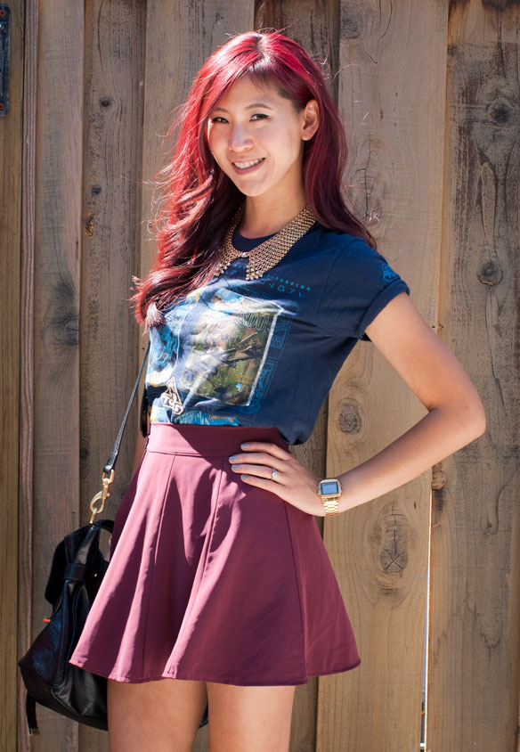Star Tours Ladies Tee with Skirt
