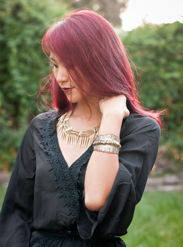 Spiked Necklace -  Free People Tribal Bracelet