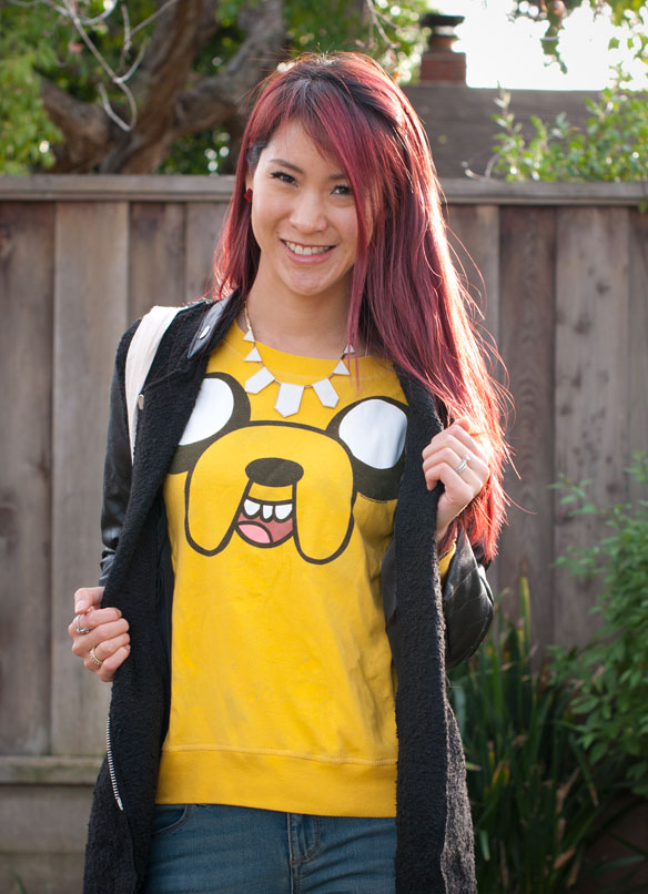 Adventure Time Jake Top Outfit