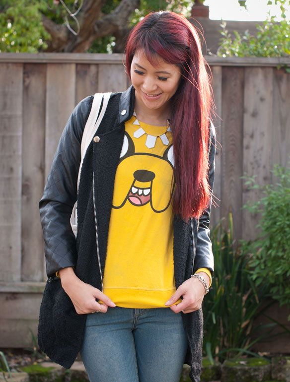 Adventure Time Jake Top Outfit