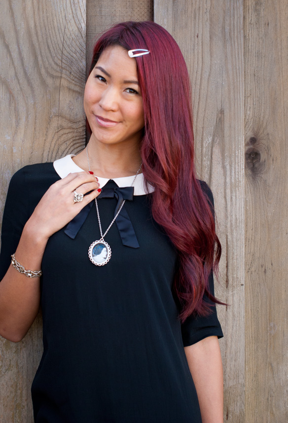 Peter Pan Dress and Leia Necklace