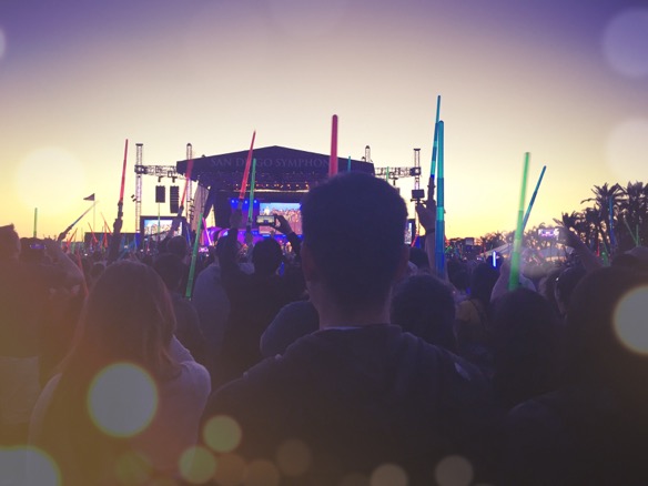 SDCC 2015 Hall H - Star Wars The Force Awakens Concert