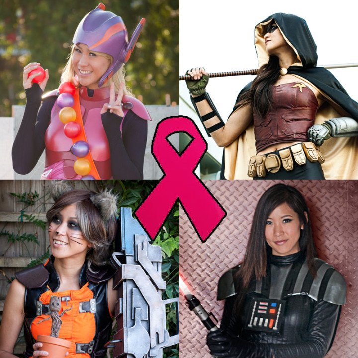 Cosplay prints for Breast Cancer Research