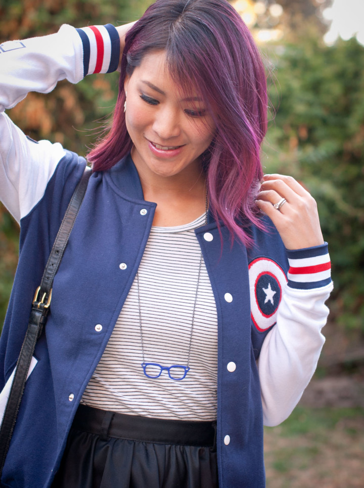 Captain America Varsity Jacket 