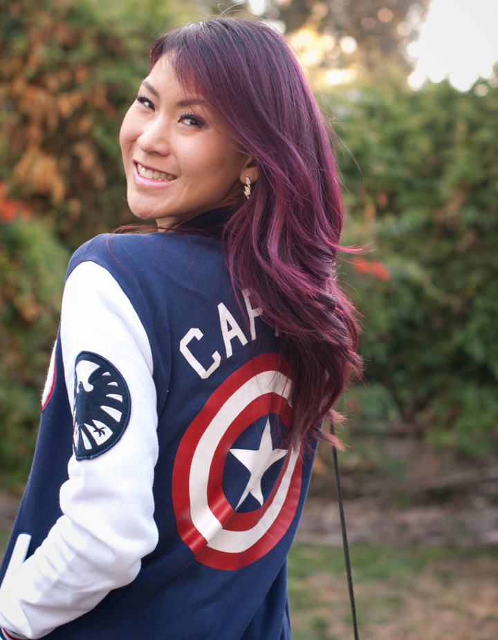 Captain America Varsity Jacket