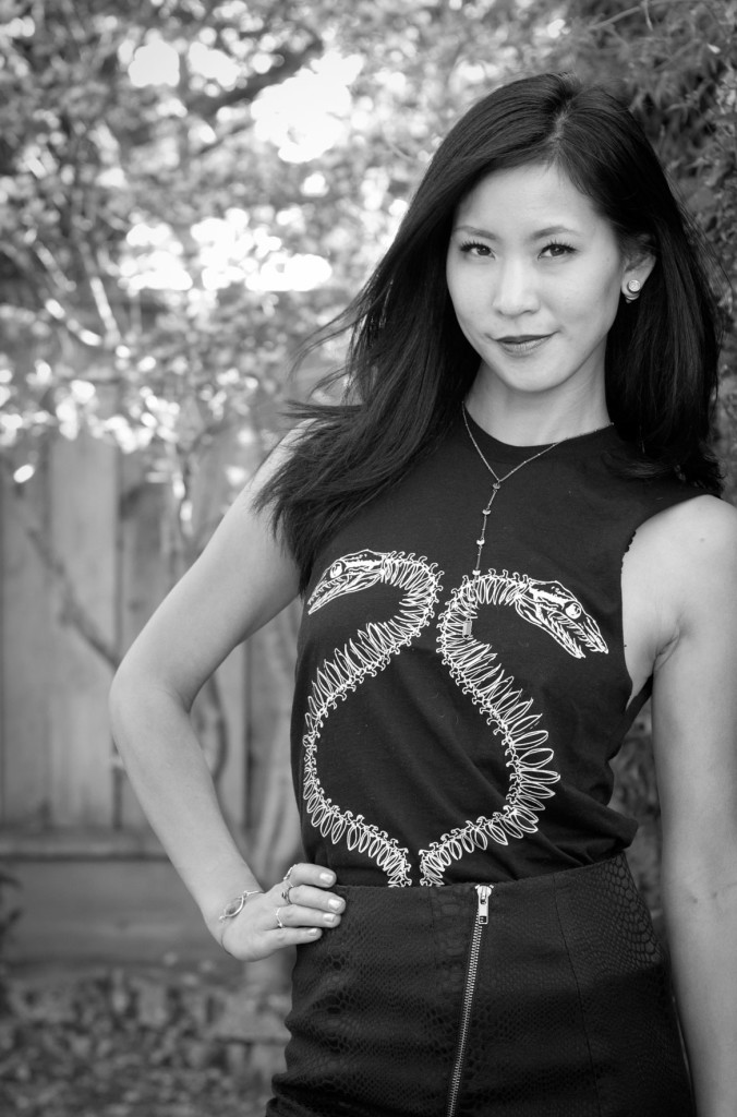 Sovrin Tank Top with Zipper Mini Skirt
