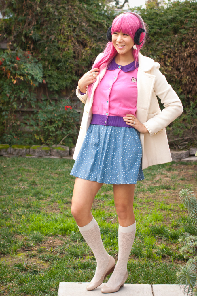 We Love Fine Princess Bubblegum Cardigan Outfit