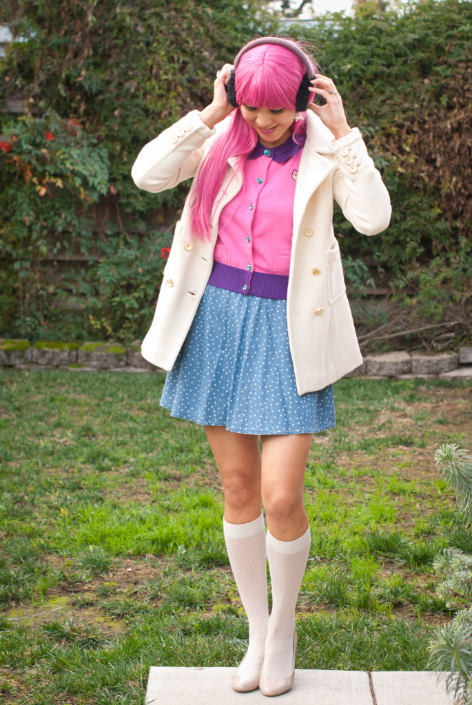 We Love Fine Princess Bubblegum Cardigan Outfit