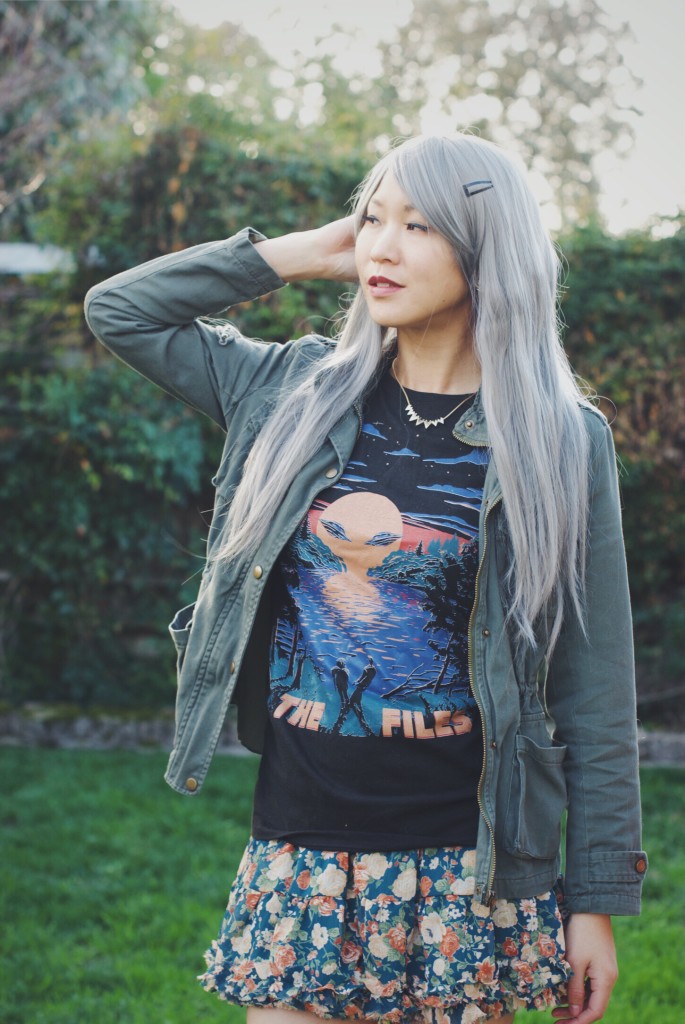 Tee Fury X-Files Shirt and Military Field Jacket