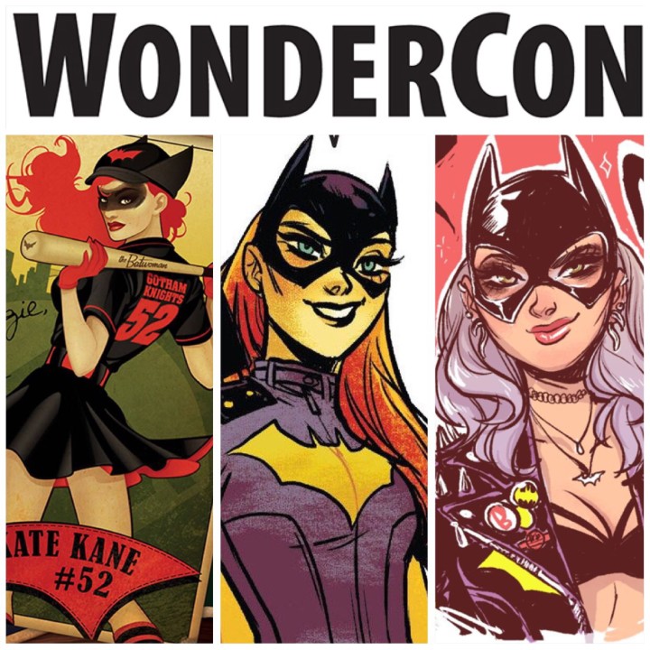 Batgirl Batwoman Wondercon cosplay lineup