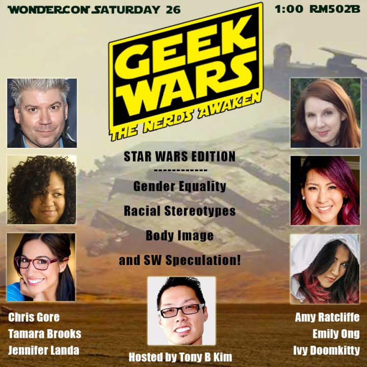 Geek Wars Panel Wondercon