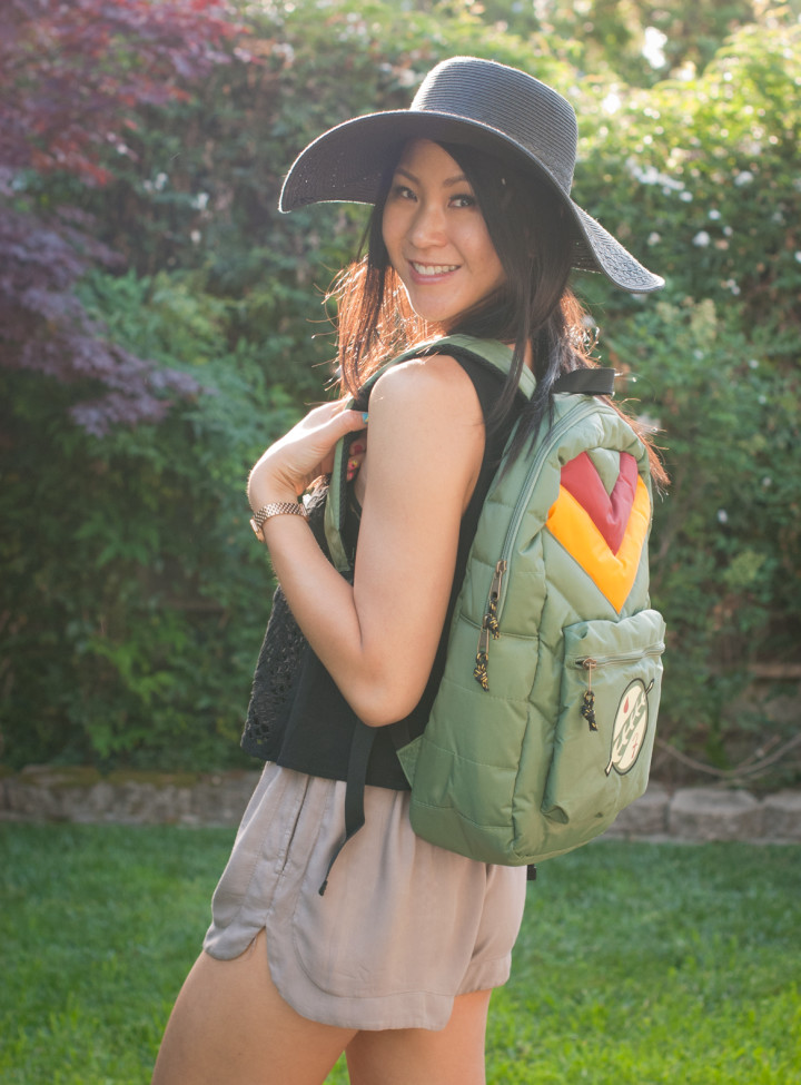 Coachella inspired outfit - Boba Fett Puffy Backpack