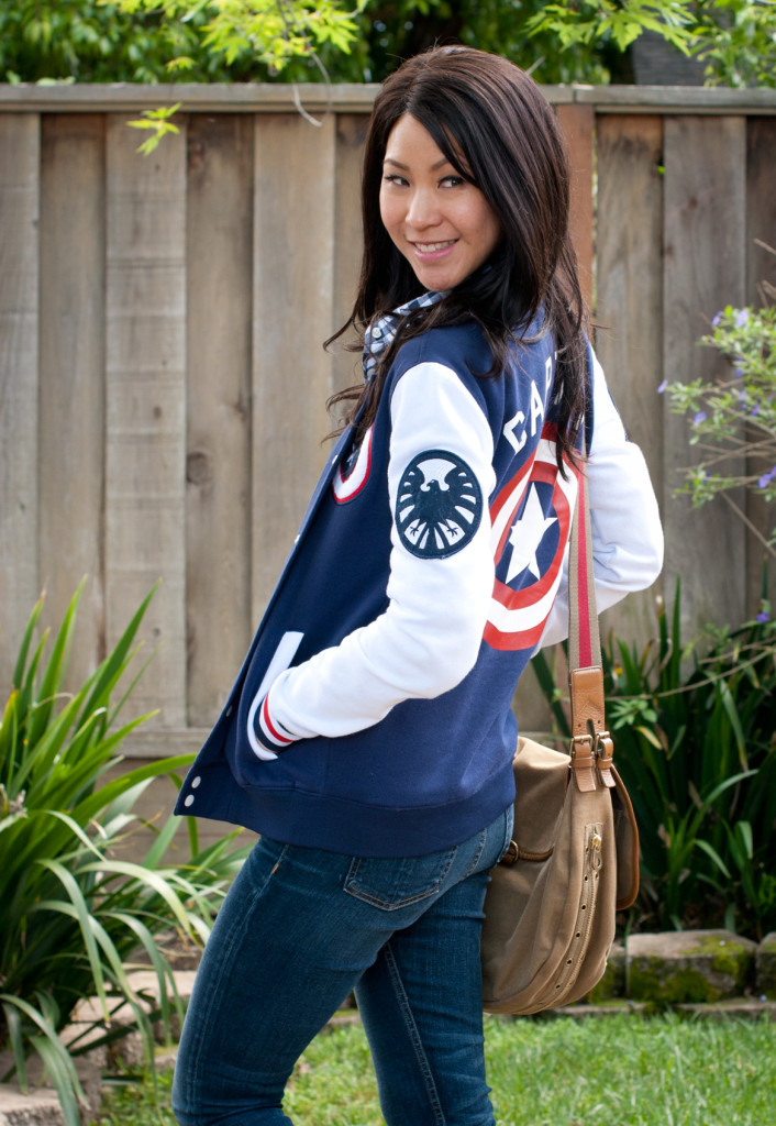 Captain America Varsity Jacket