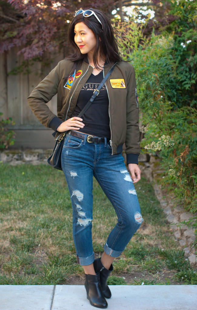 Rogue One Shirt and Star Wars Bomber Jacket