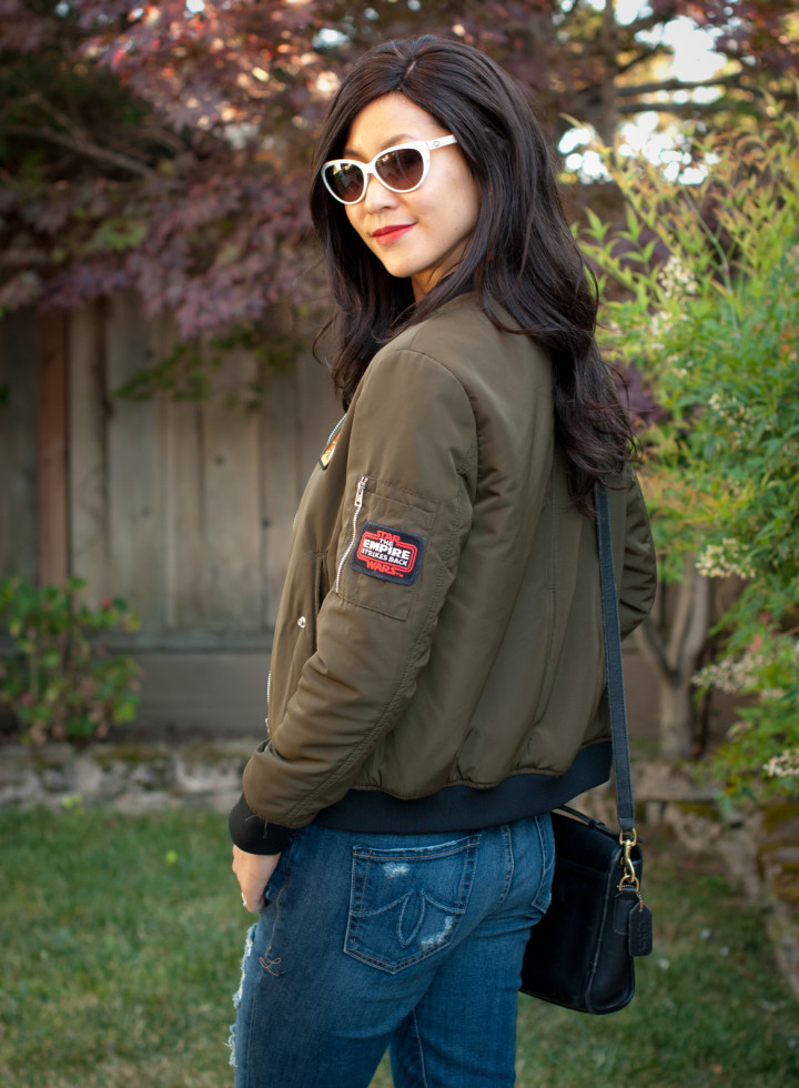 Star Wars Bomber Jacket and Boyfriend Jeans