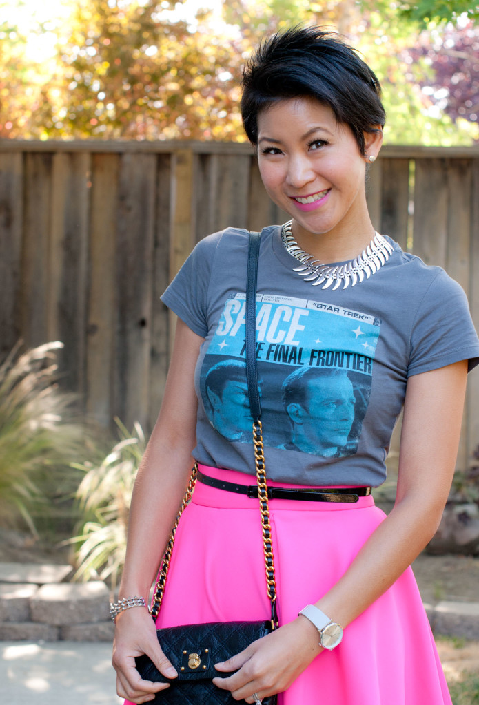 Star Trek Tee and Skirt Outfit