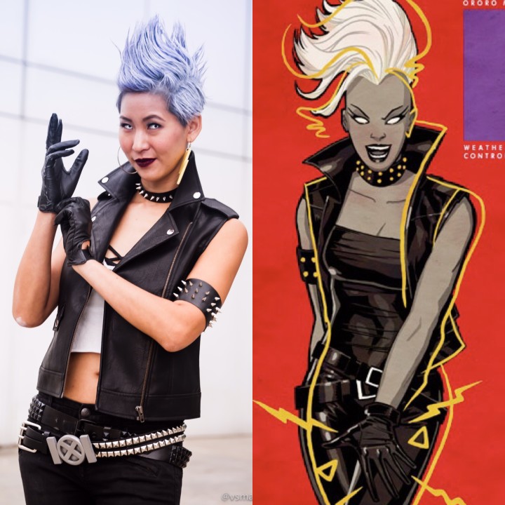 Punk Mohawk Storm Cosplay