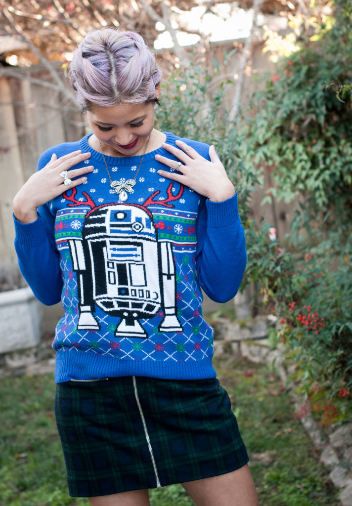 R2D2 Ugly Christmas Sweater