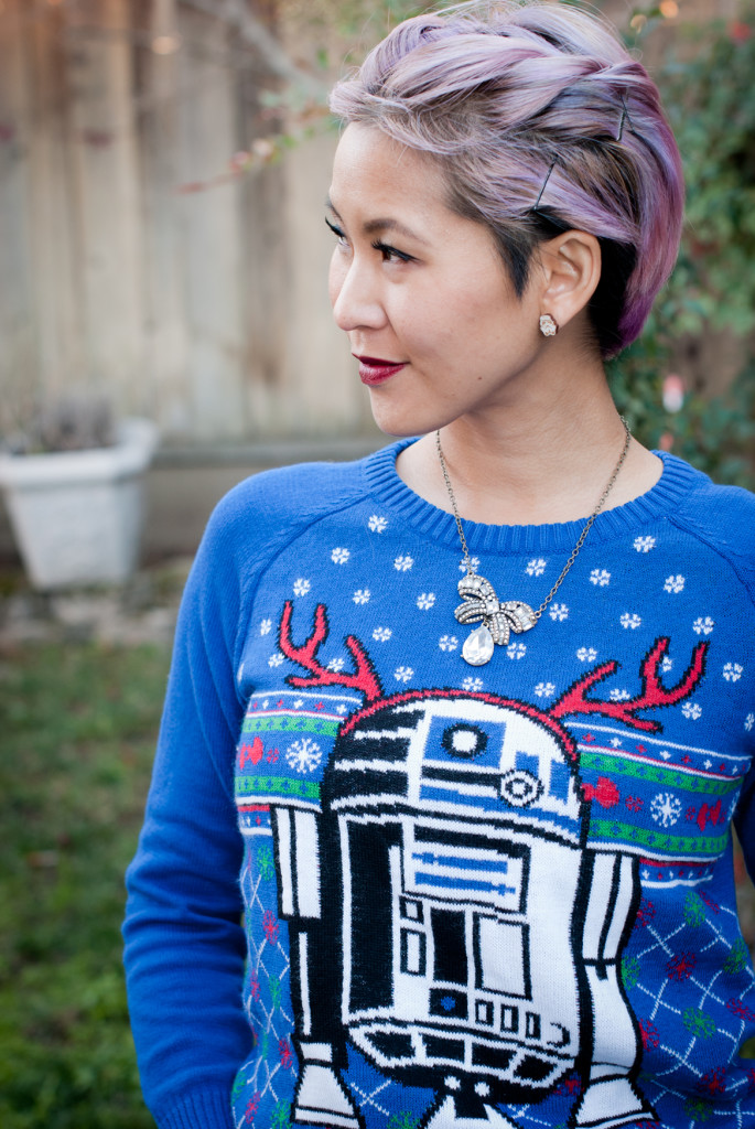 Star Wars R2D2 Ugly Christmas Sweater 