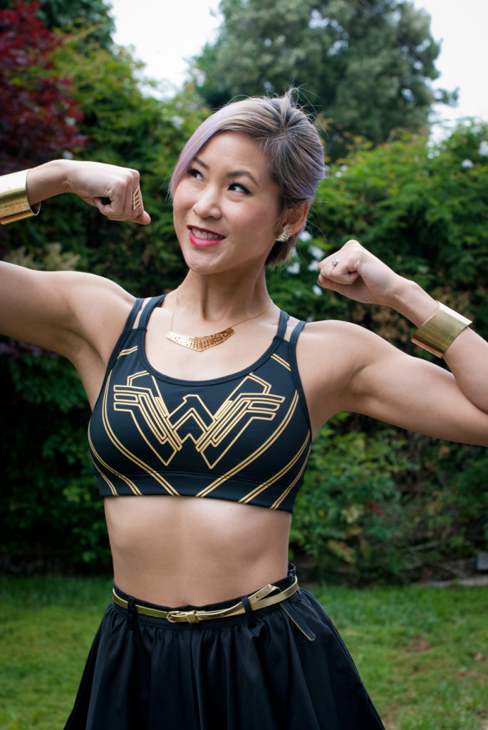 Gap x Wonder Woman collection sports bra 