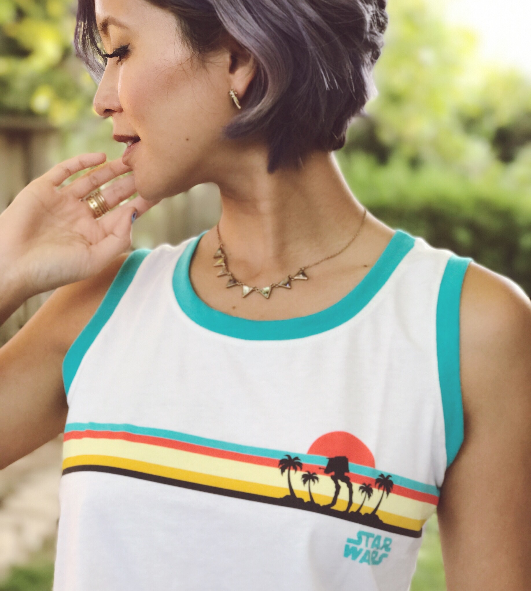 AT-ST Tropics Her Universe Tank Top