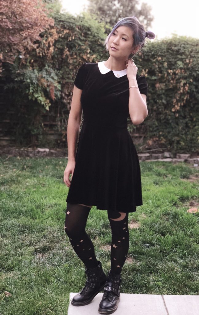 Wednesday Addams black dress 