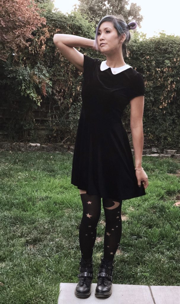 Wednesday Addams black dress 