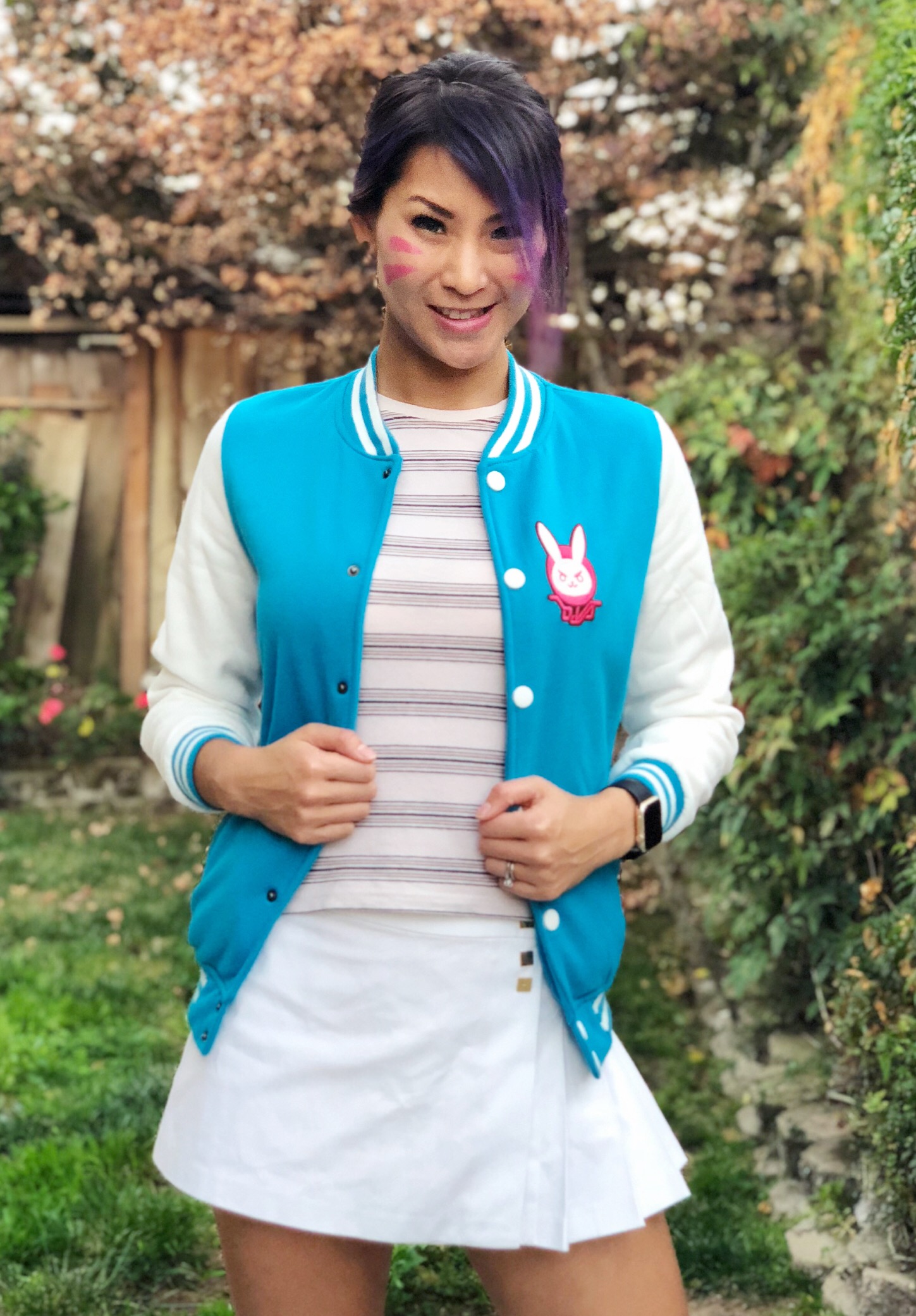 D.Va Casual cosplay jacket outfit
