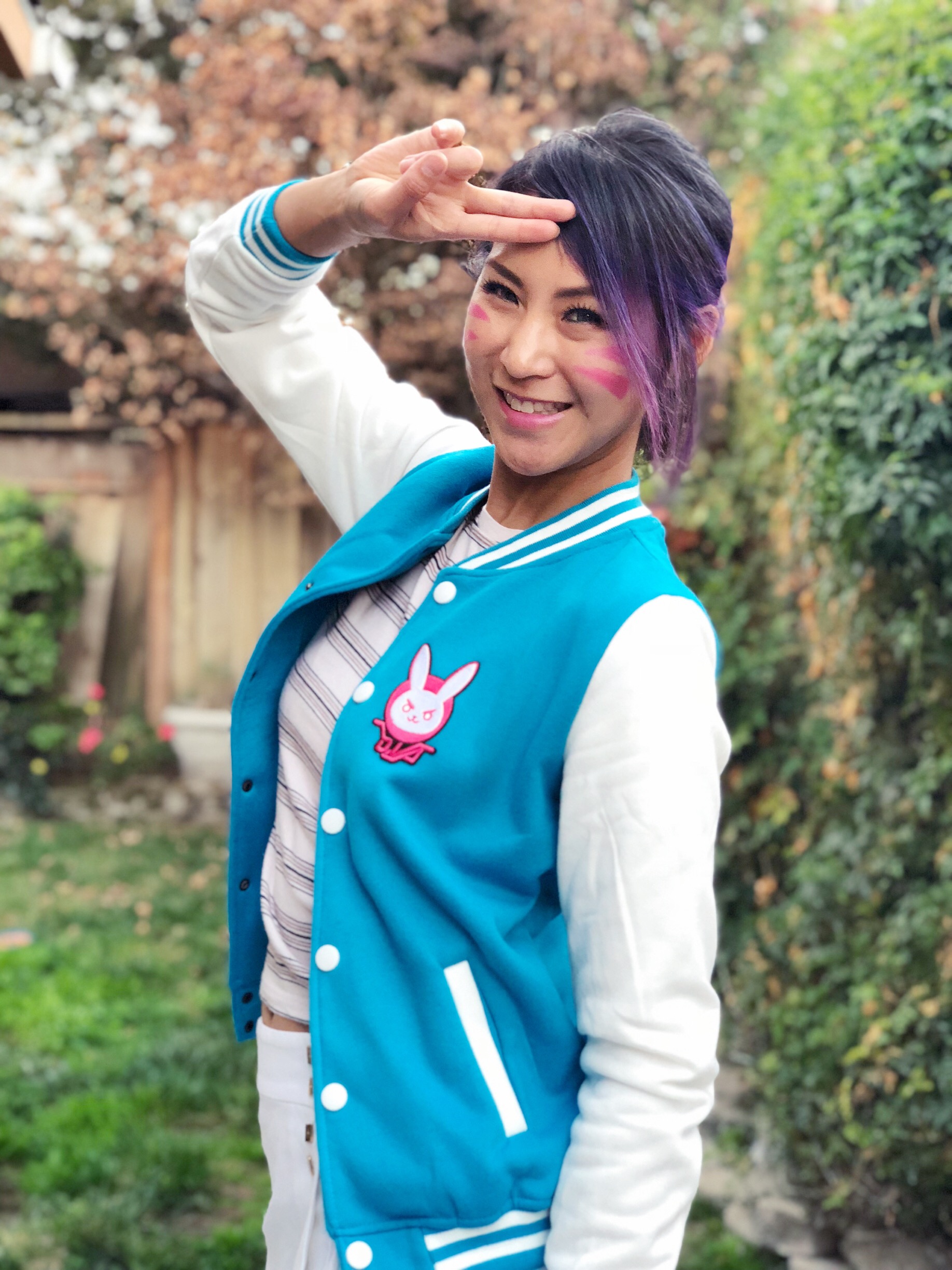 D.Va Casual cosplay jacket outfit