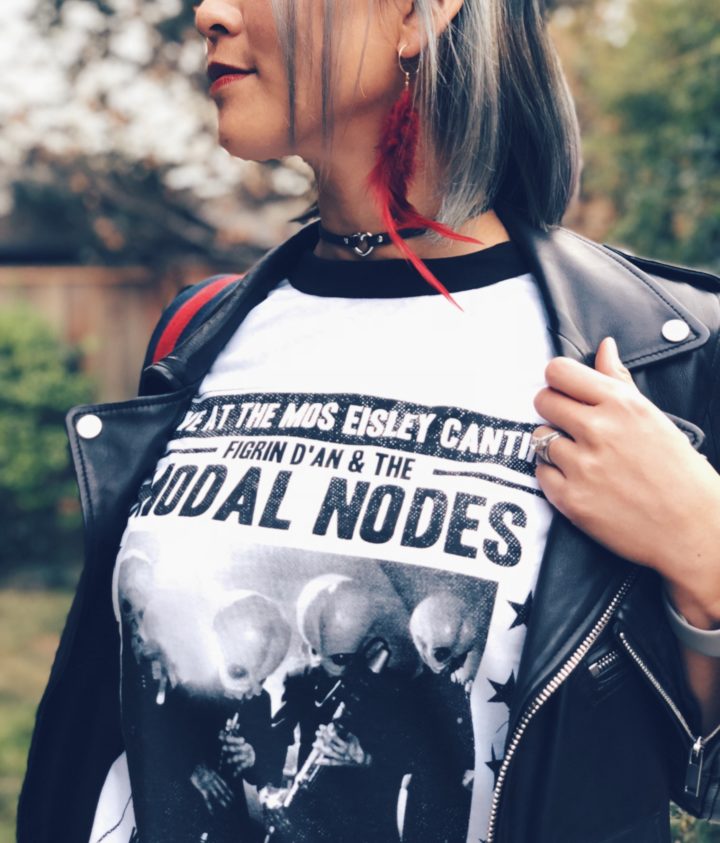 Modal Nodes Cantina Band Punk Concert outfit