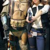 Female Han Solo and Boba Fett Cosplay - San Diego Comic Con 2012