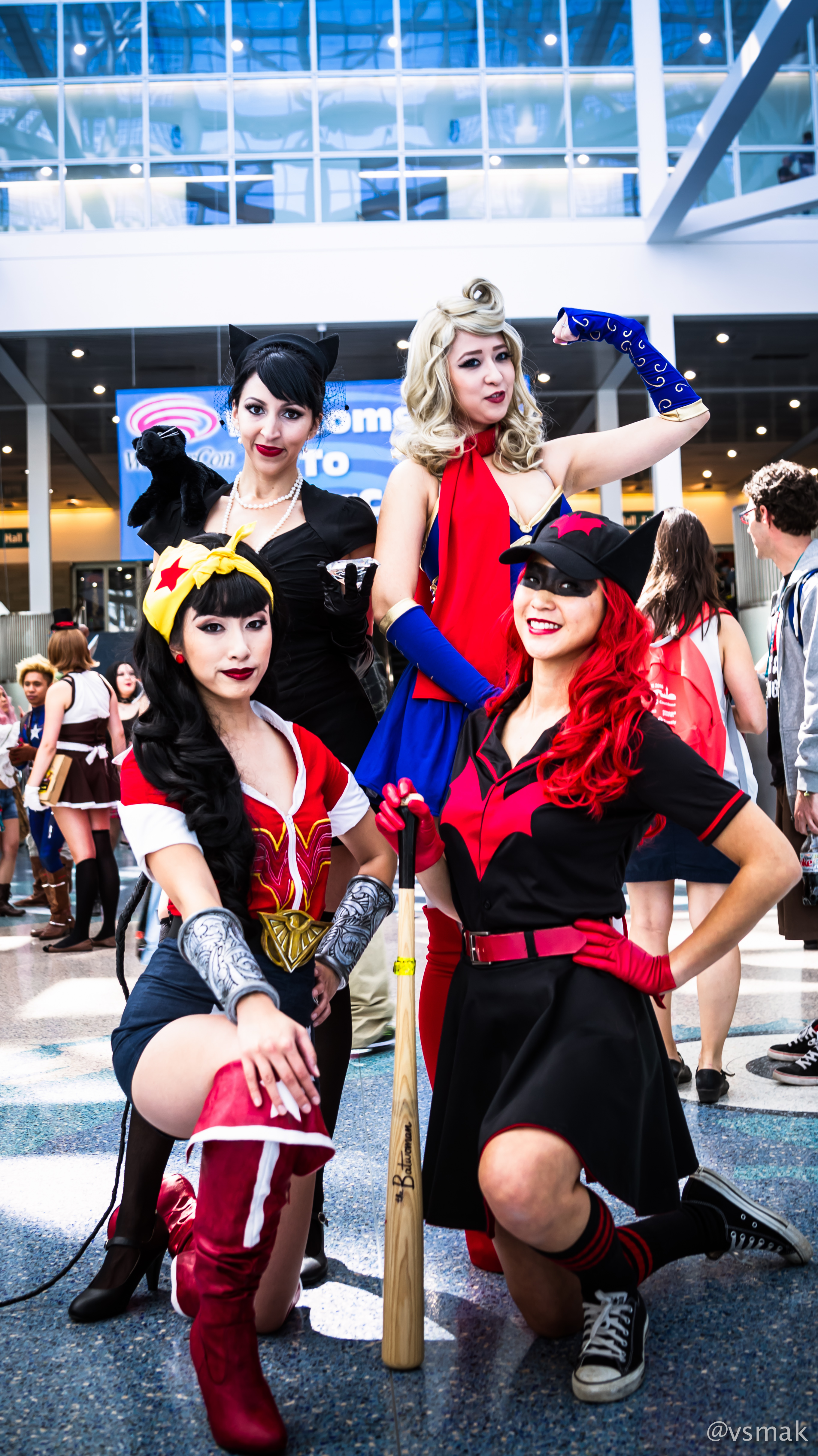 DC Bombshell Group – Catwoman, Supergirl, Wonder Woman, Batwoman – the ...
